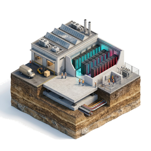 Industrial 3D Diorama