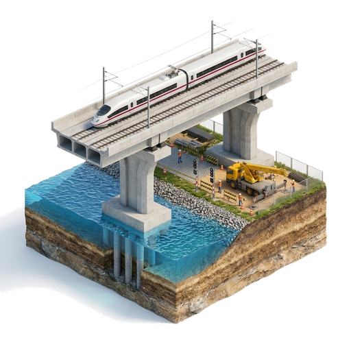Infrastructure 3D Diorama